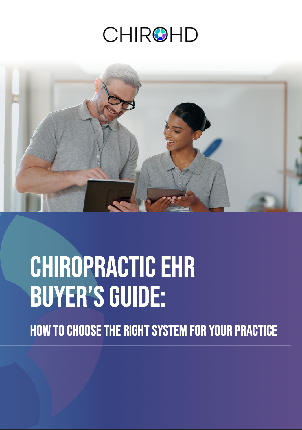 Chiropractic EHR Buyer's Guide cover